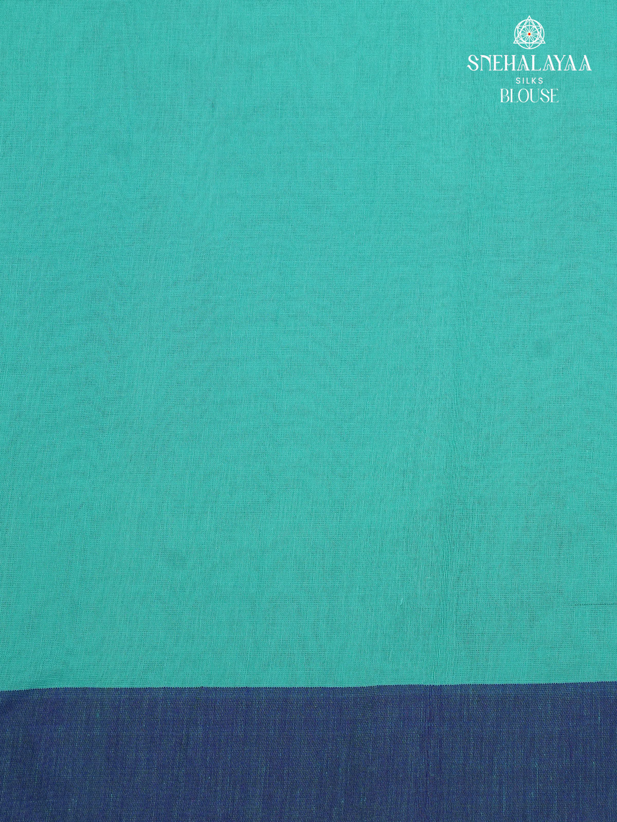 Sky Blue Khadi Cotton Saree