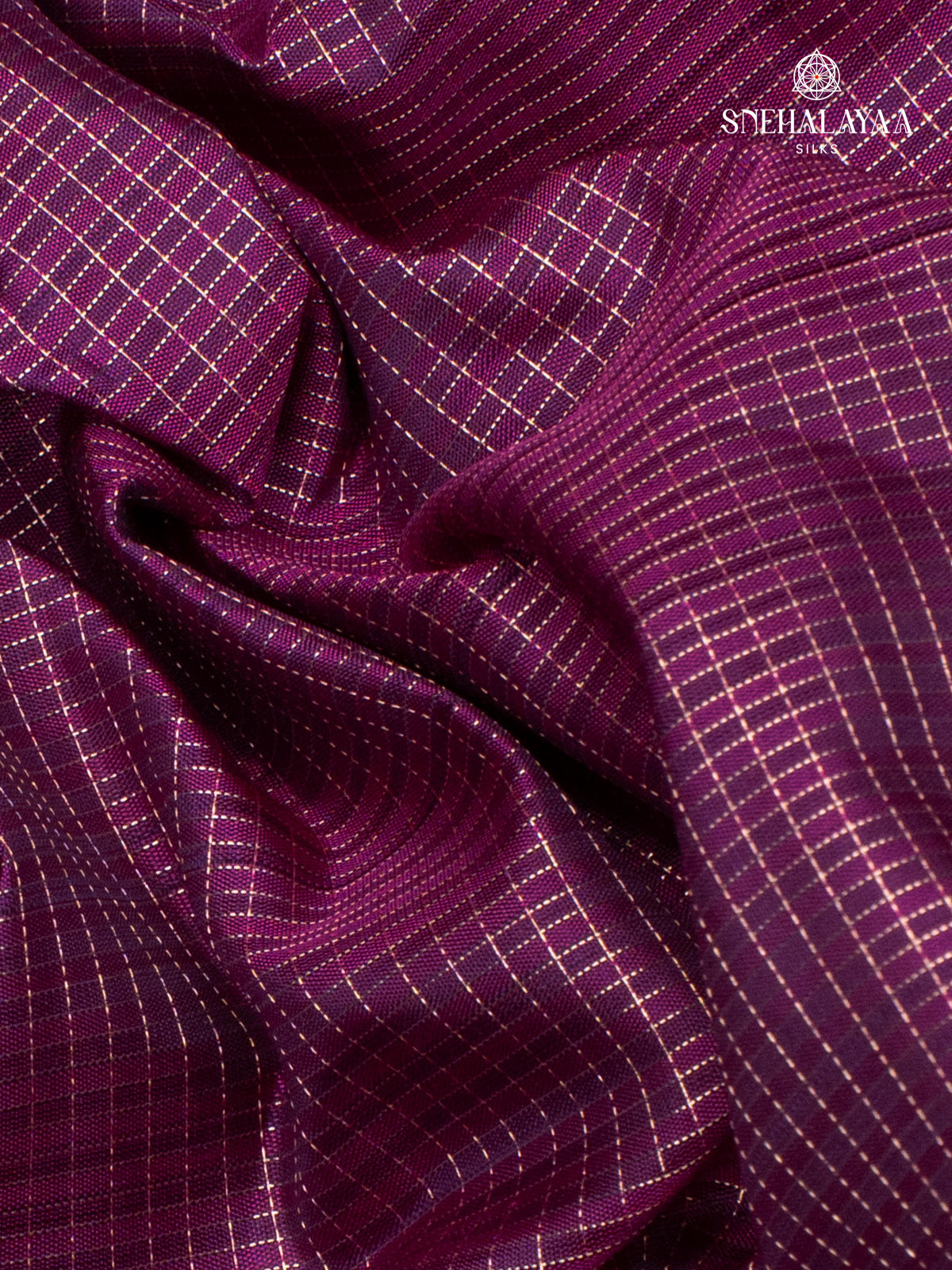 Purple Kanjivaram Silk Saree