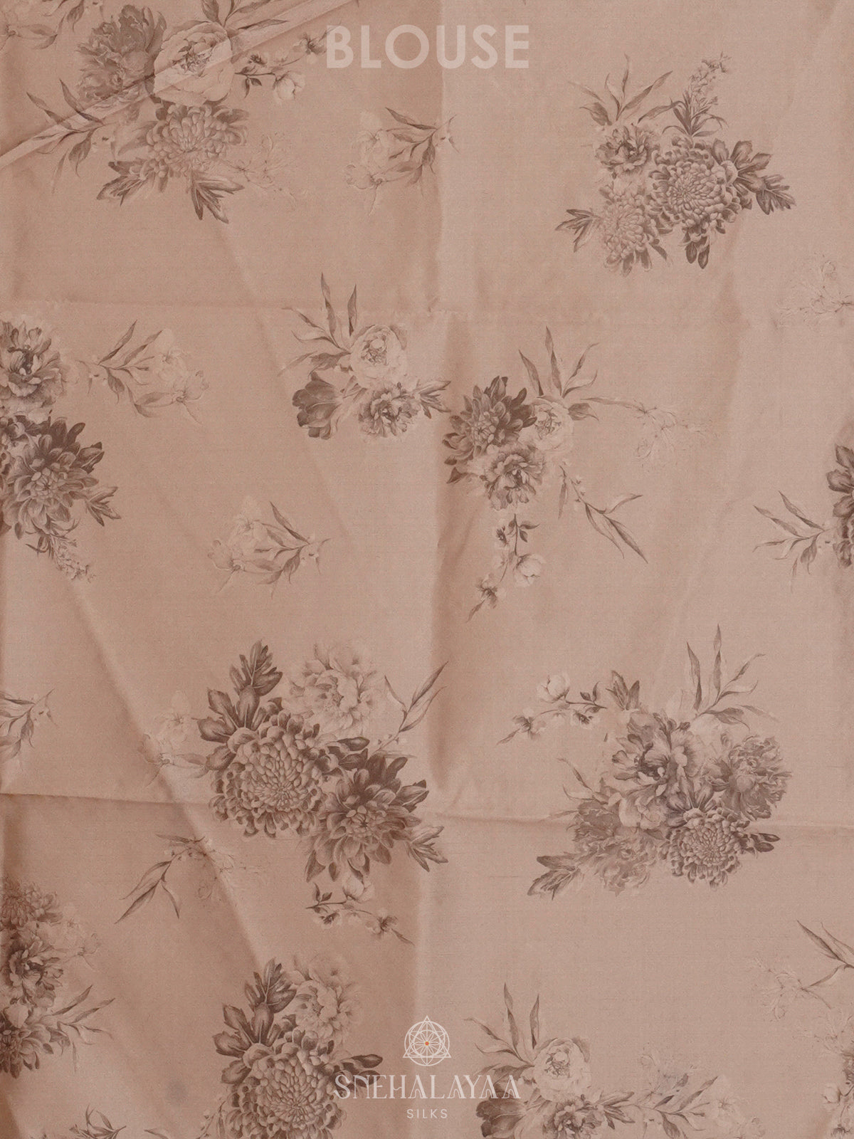 Pale Pink Kota Embroidery Saree