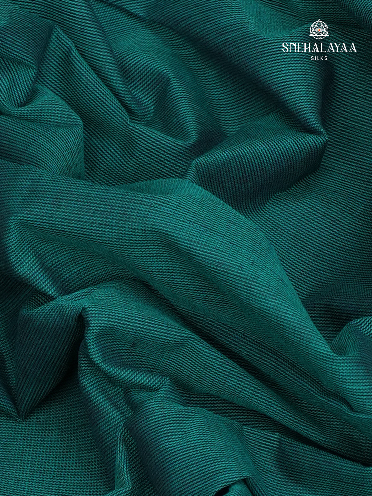 Teal Blue Chettinad Cotton Saree