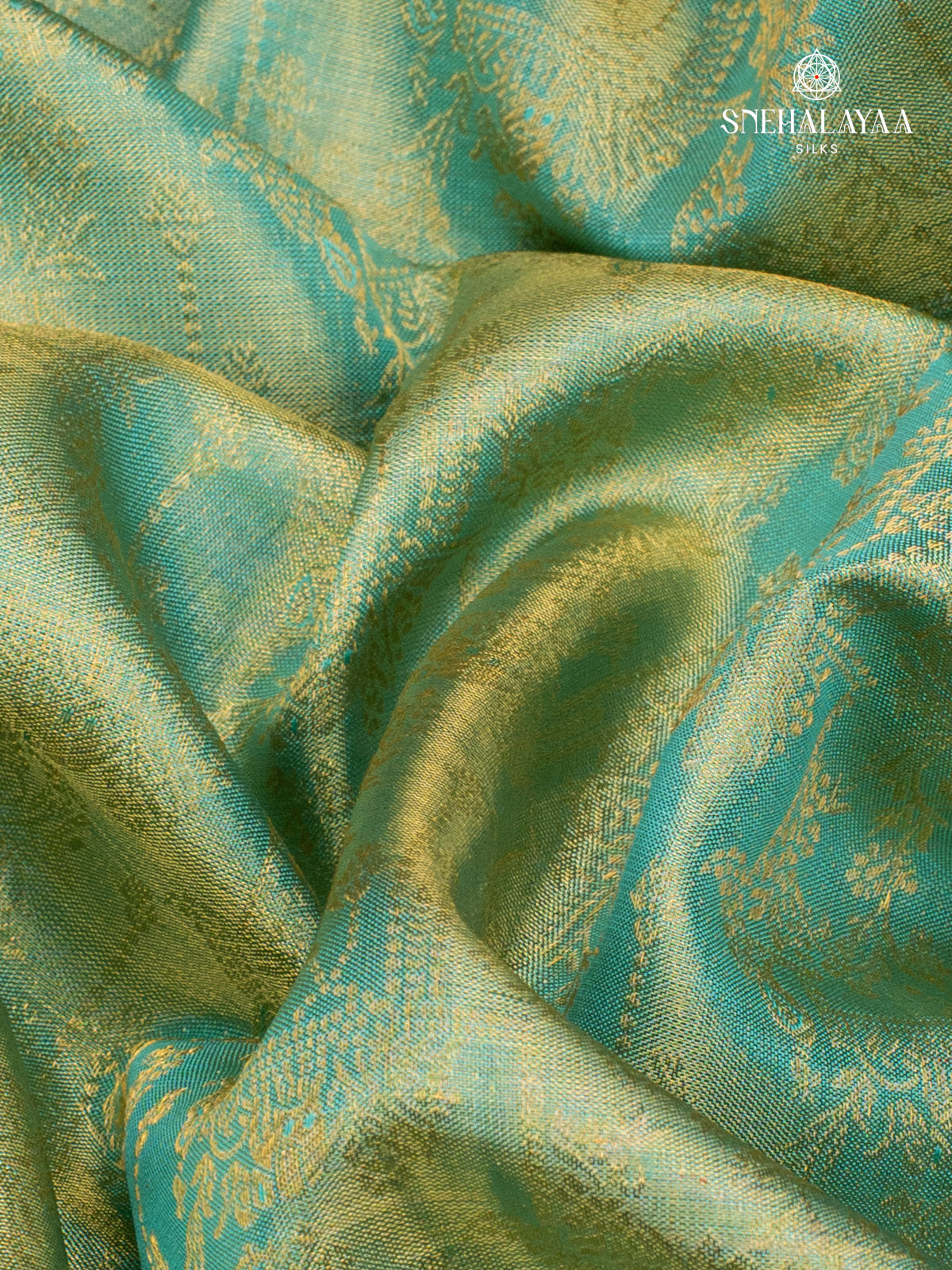Pale Green Kanjivaram Silk Saree