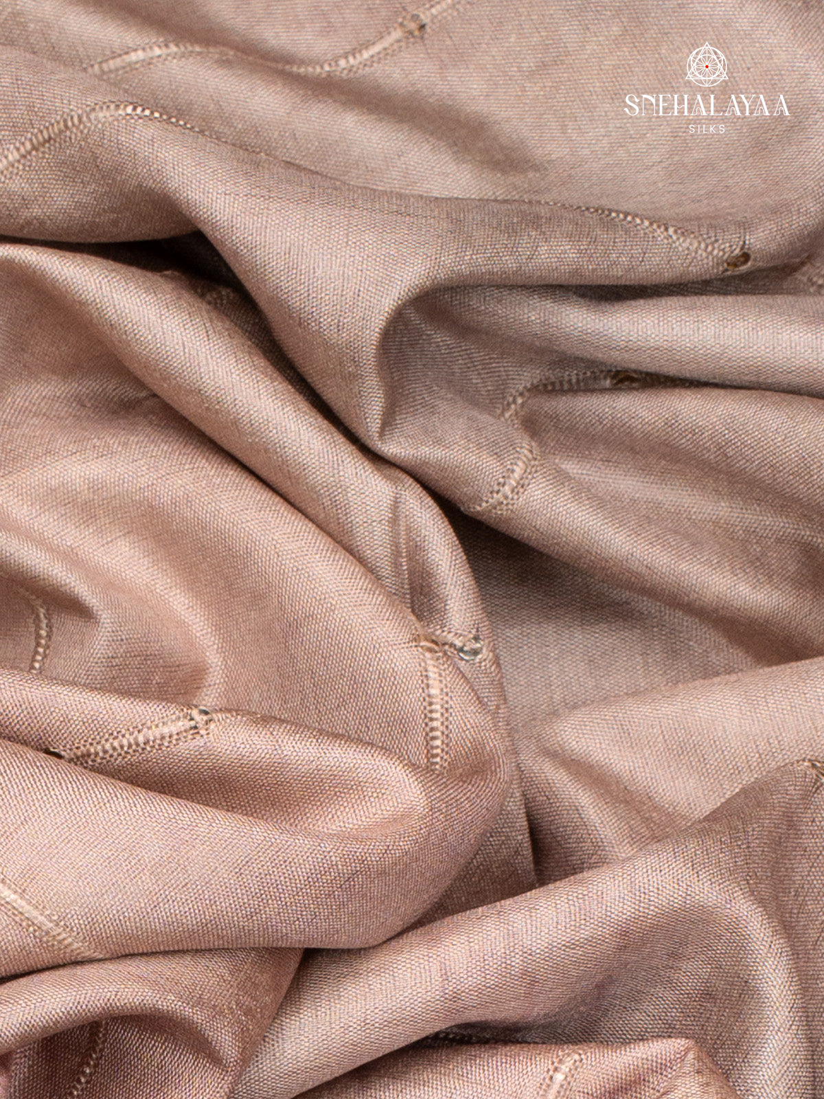 Pink Tussar Saree