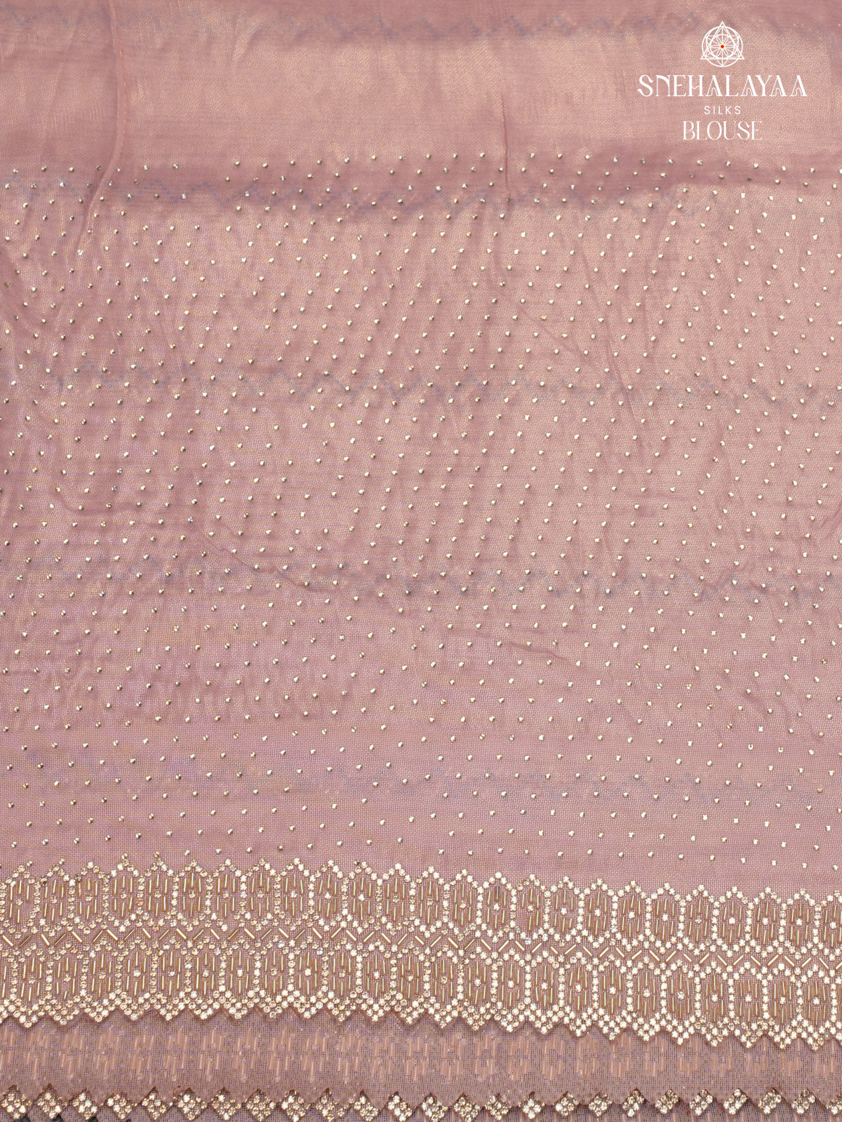 Pastel Pink Designer Saree