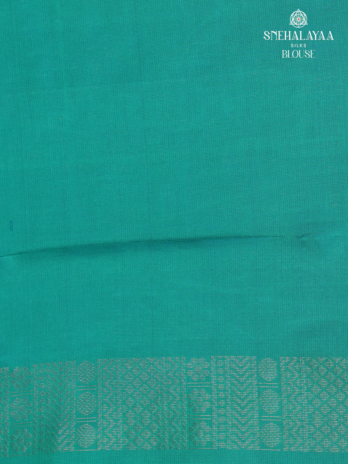 Teal Blue Kanjivaram Soft Silk Saree
