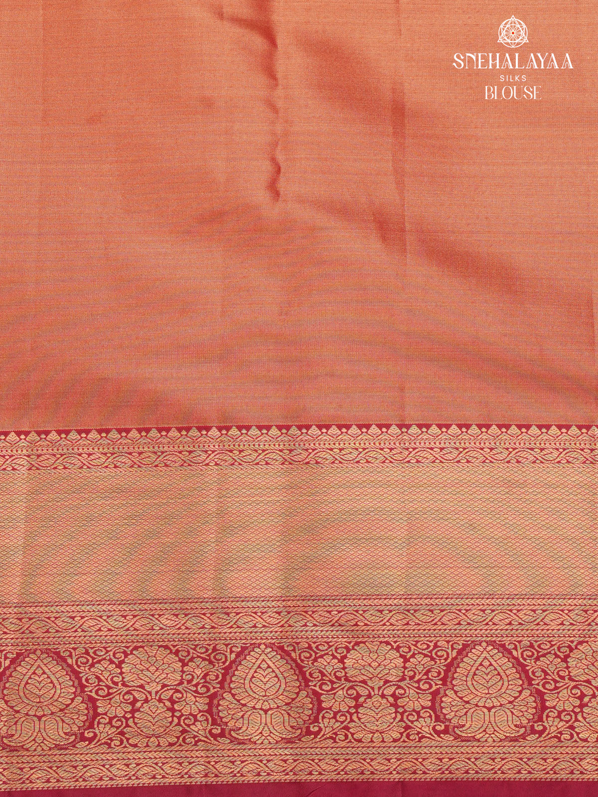 Cream Art Silk Saree