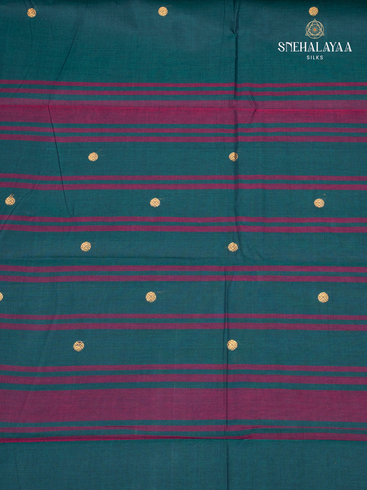 Blue Chettinad Cotton Saree