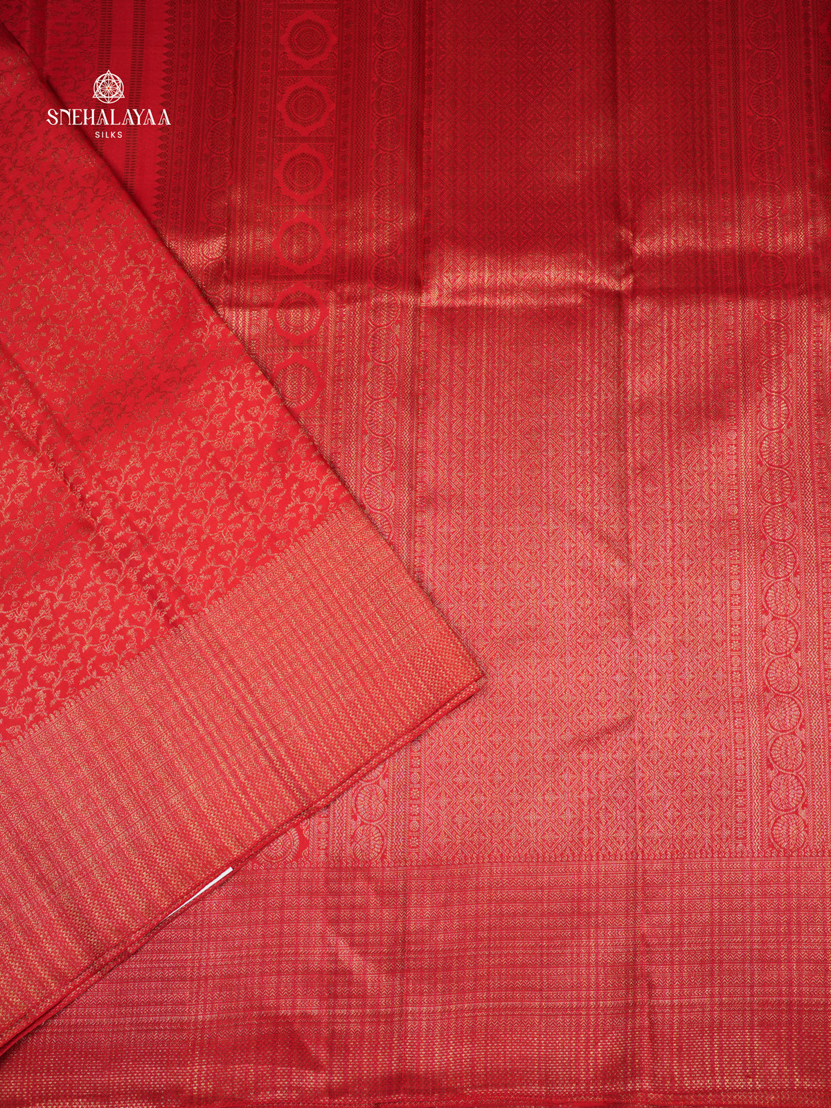 Red Kanjivaram Silk Saree