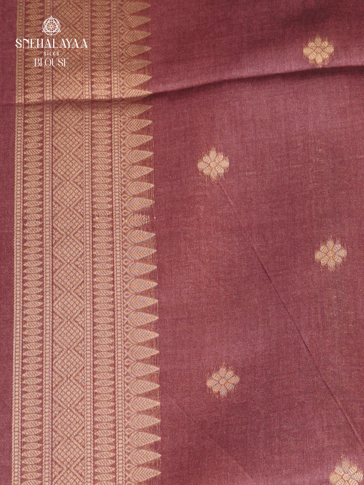 Rich Purple Jute Saree