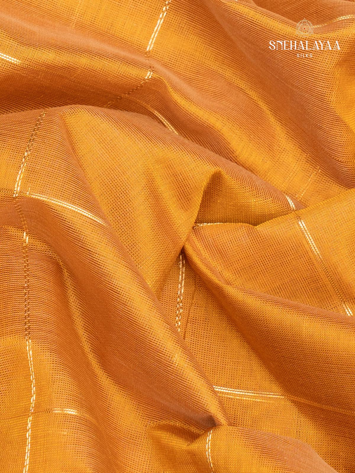 Yellow Kanchi Silk Cotton Saree