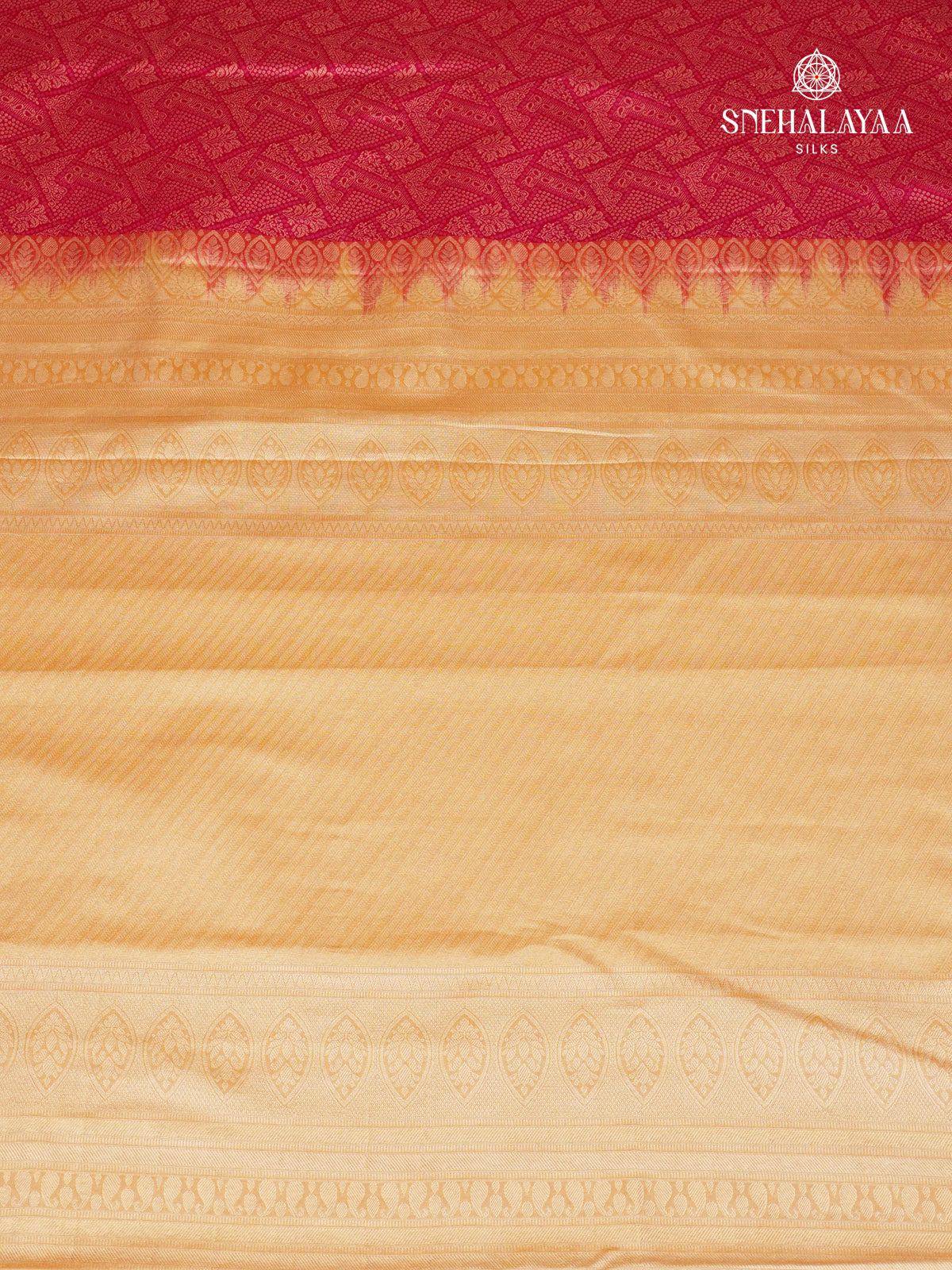 Rani Pink Art Silk Saree