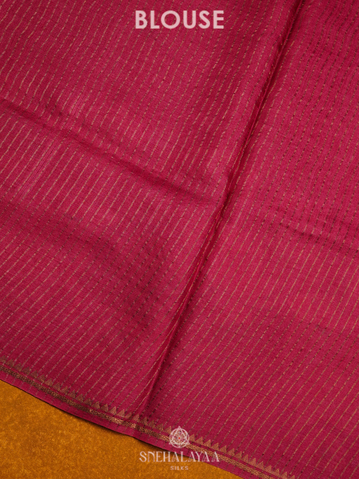 Pink Tussar Saree