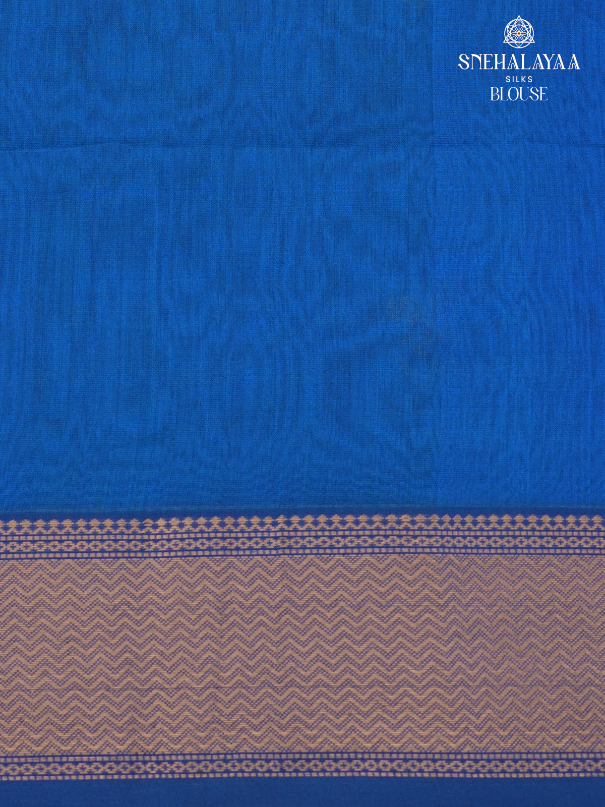 Royal Blue Maheshwari Silk Cotton Saree