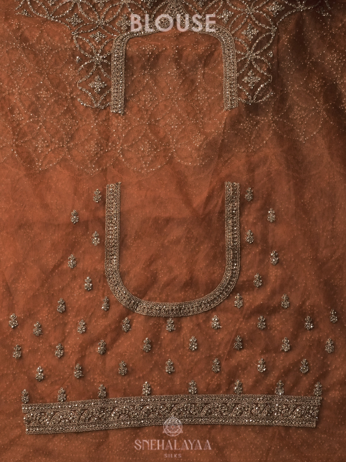 Mustard Designer Saree