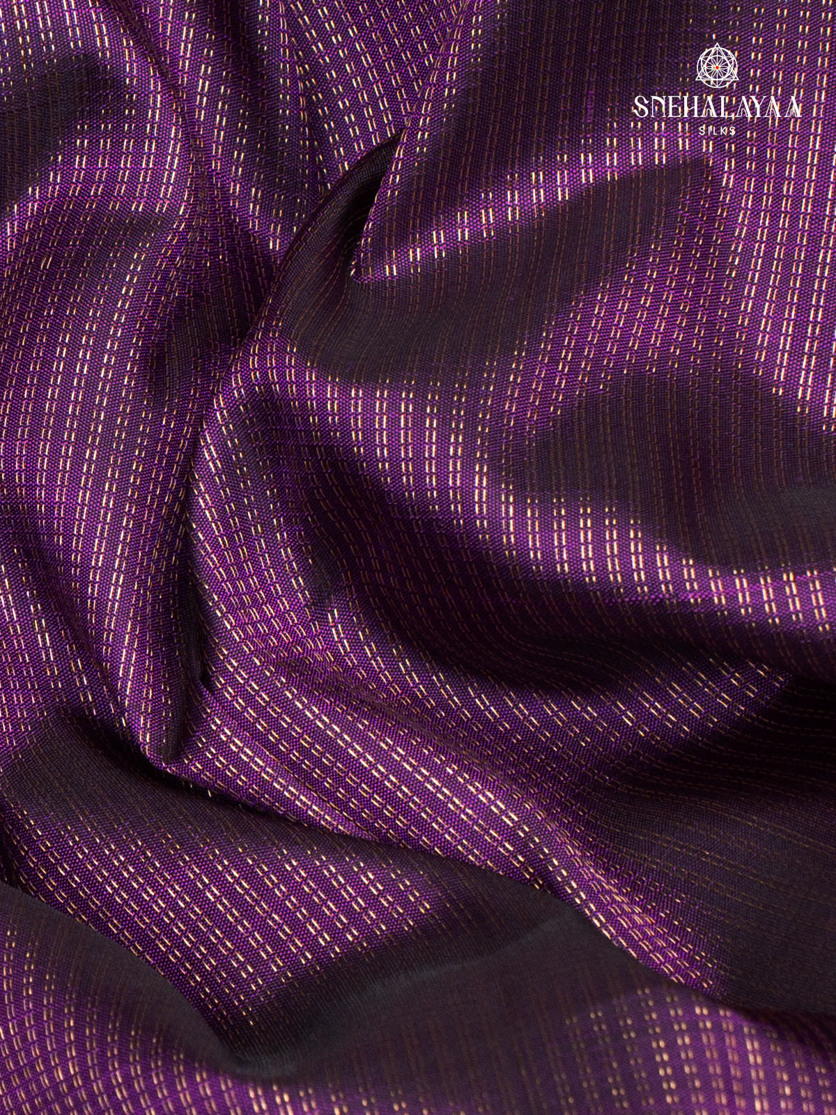 Purple Kanjivaram Silk Saree