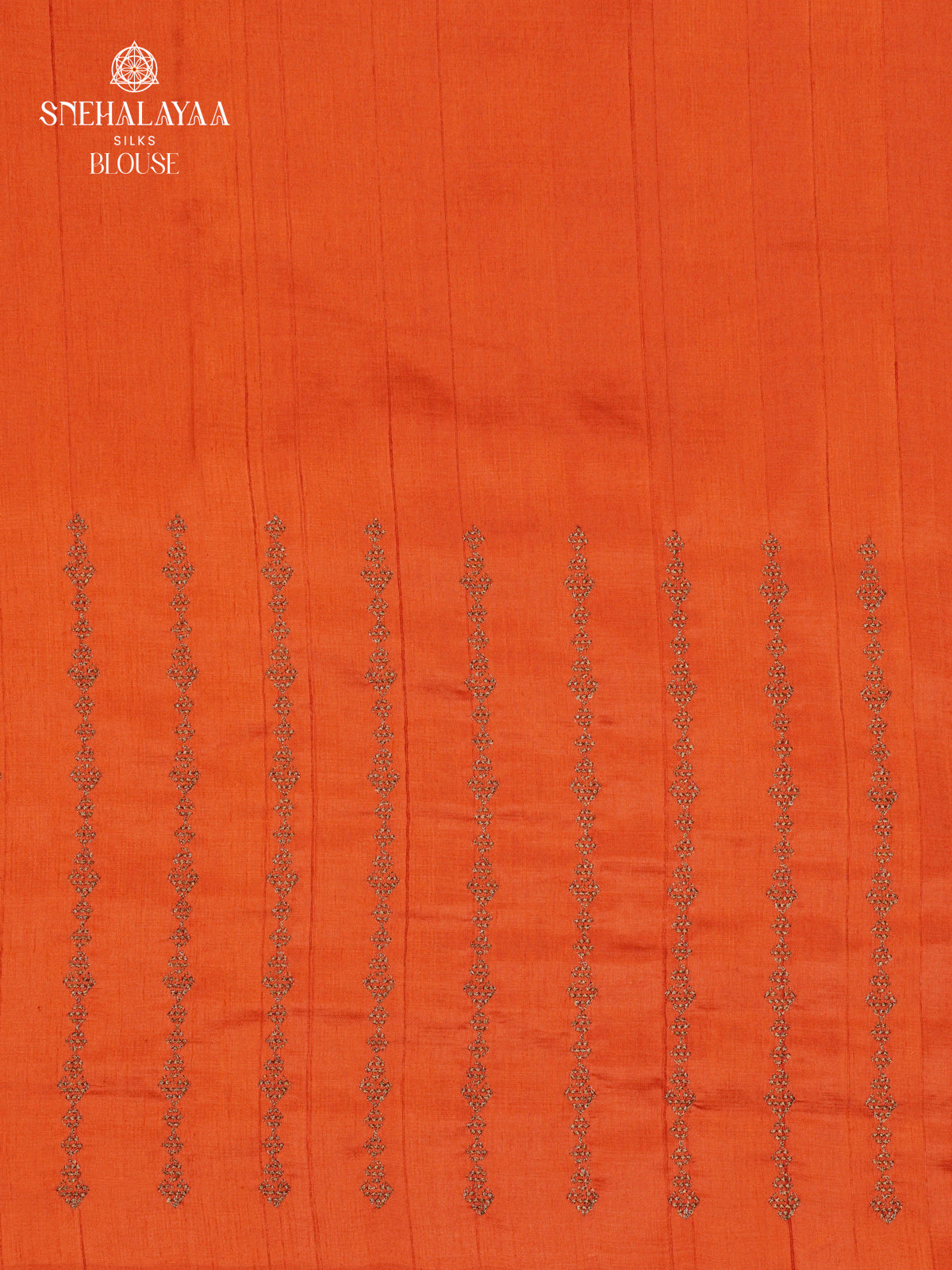 Aubergine Soft Tussar Embroidery Saree