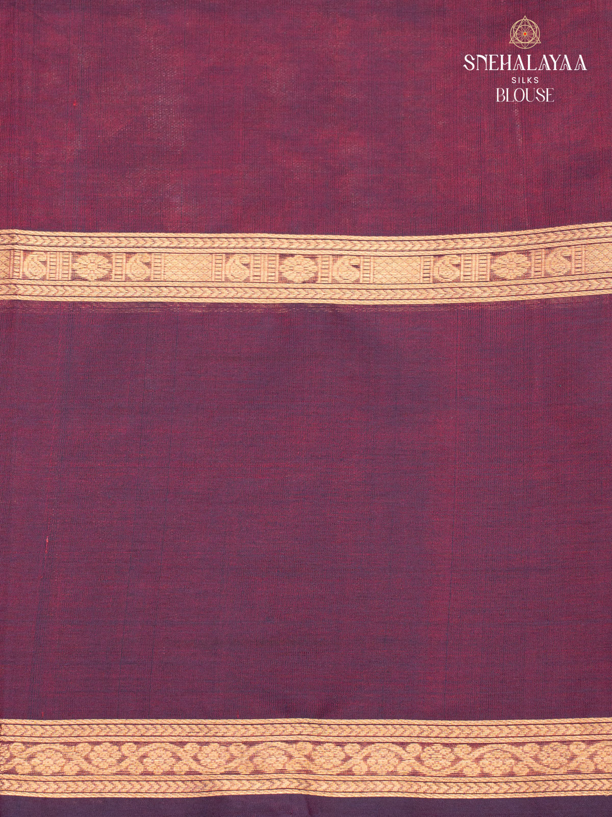 Maroon Kanchi Silk Cotton Saree