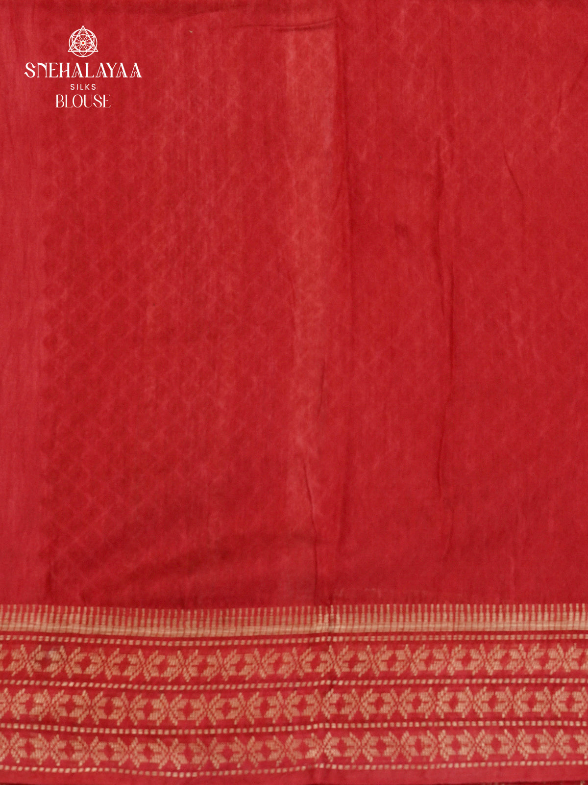 Cream Kalamkari Saree with Red Woven Border