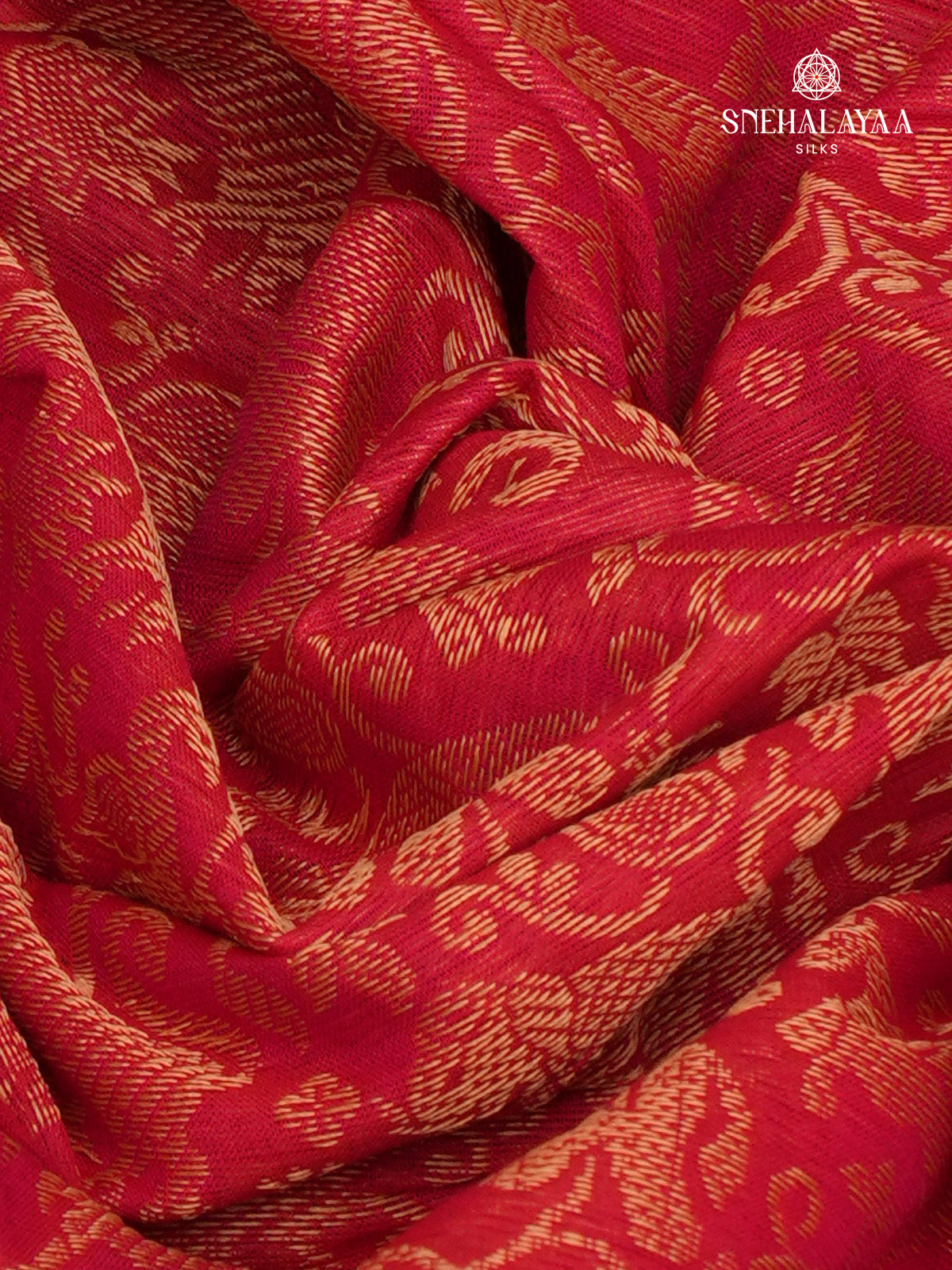 Red Chettinad Cotton Saree