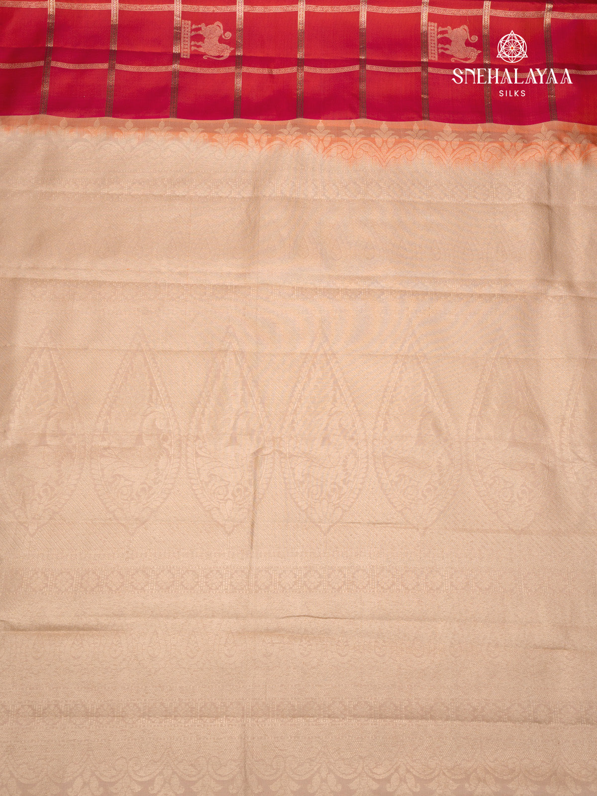Red Kanjivaram Silk Saree
