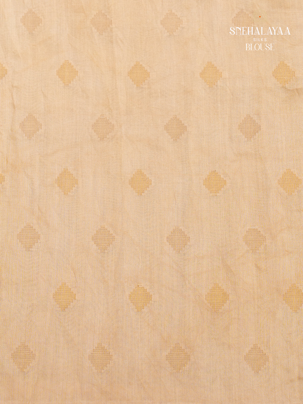 Cream Kota Embroidery Saree