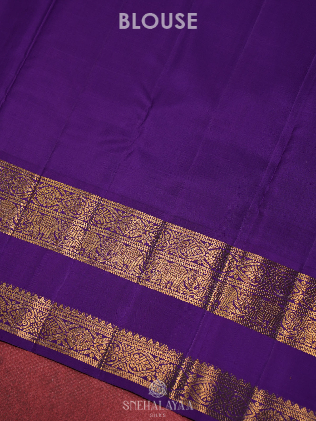 Lilac Pink Kanjivaram Silk Saree