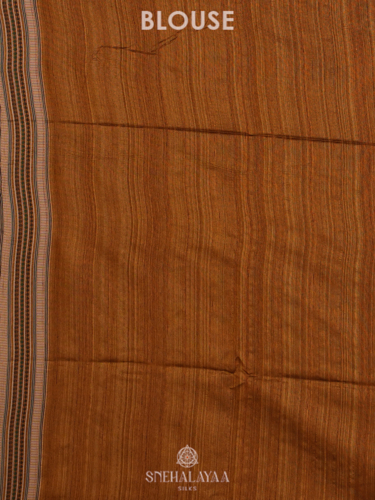 Mustard Munga Tussar Saree