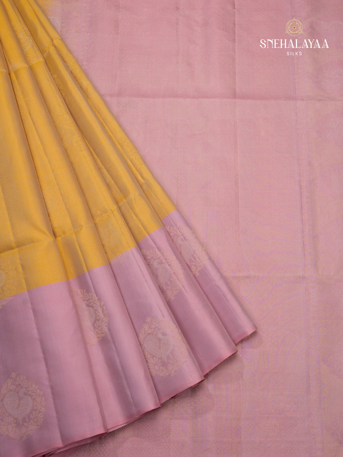 Pink Kanjivaram Soft Silk Saree
