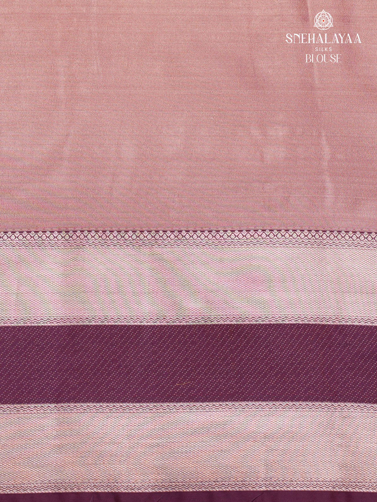 Lilac Art Silk Saree