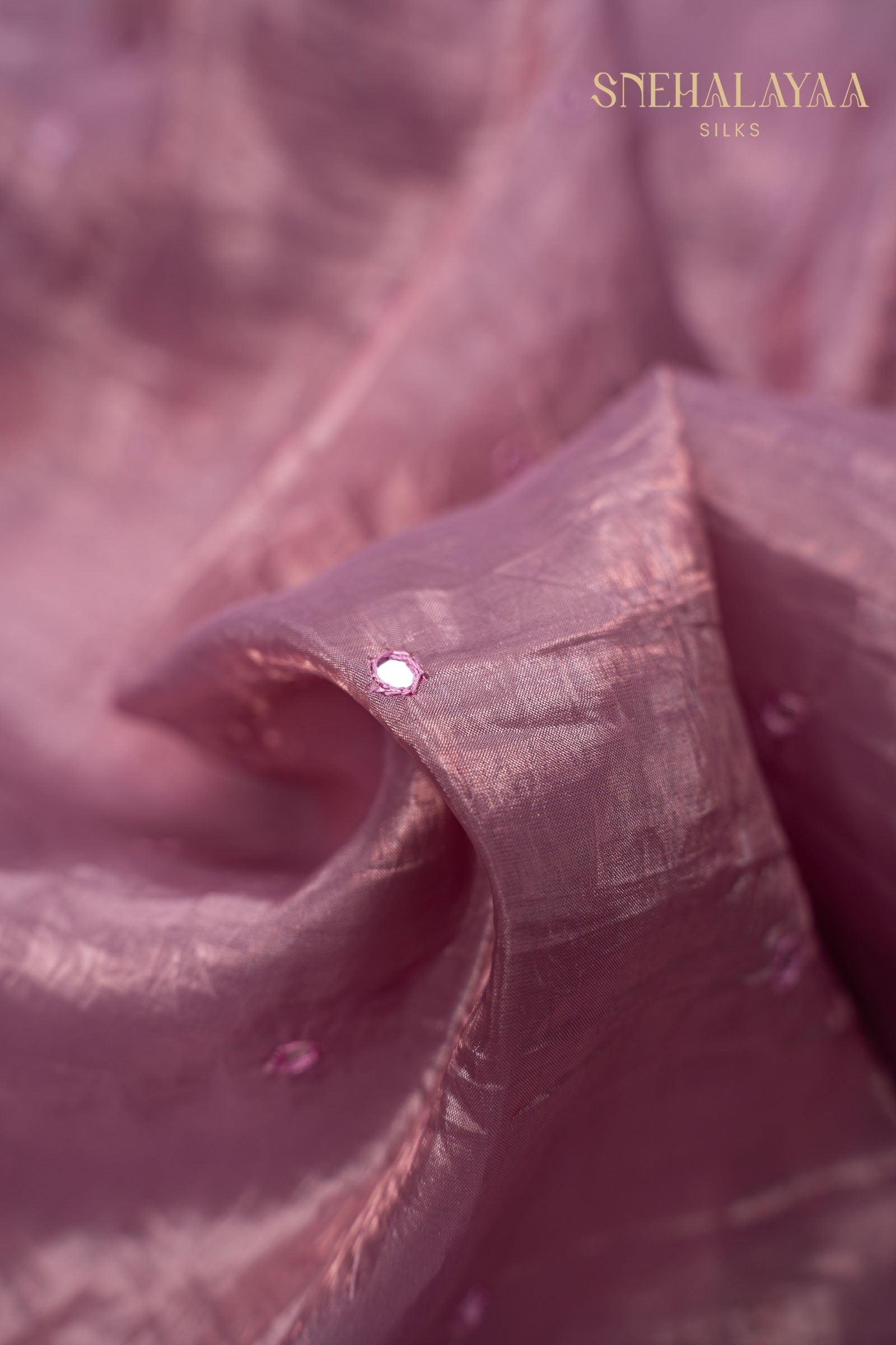 Lavender Designer Saree