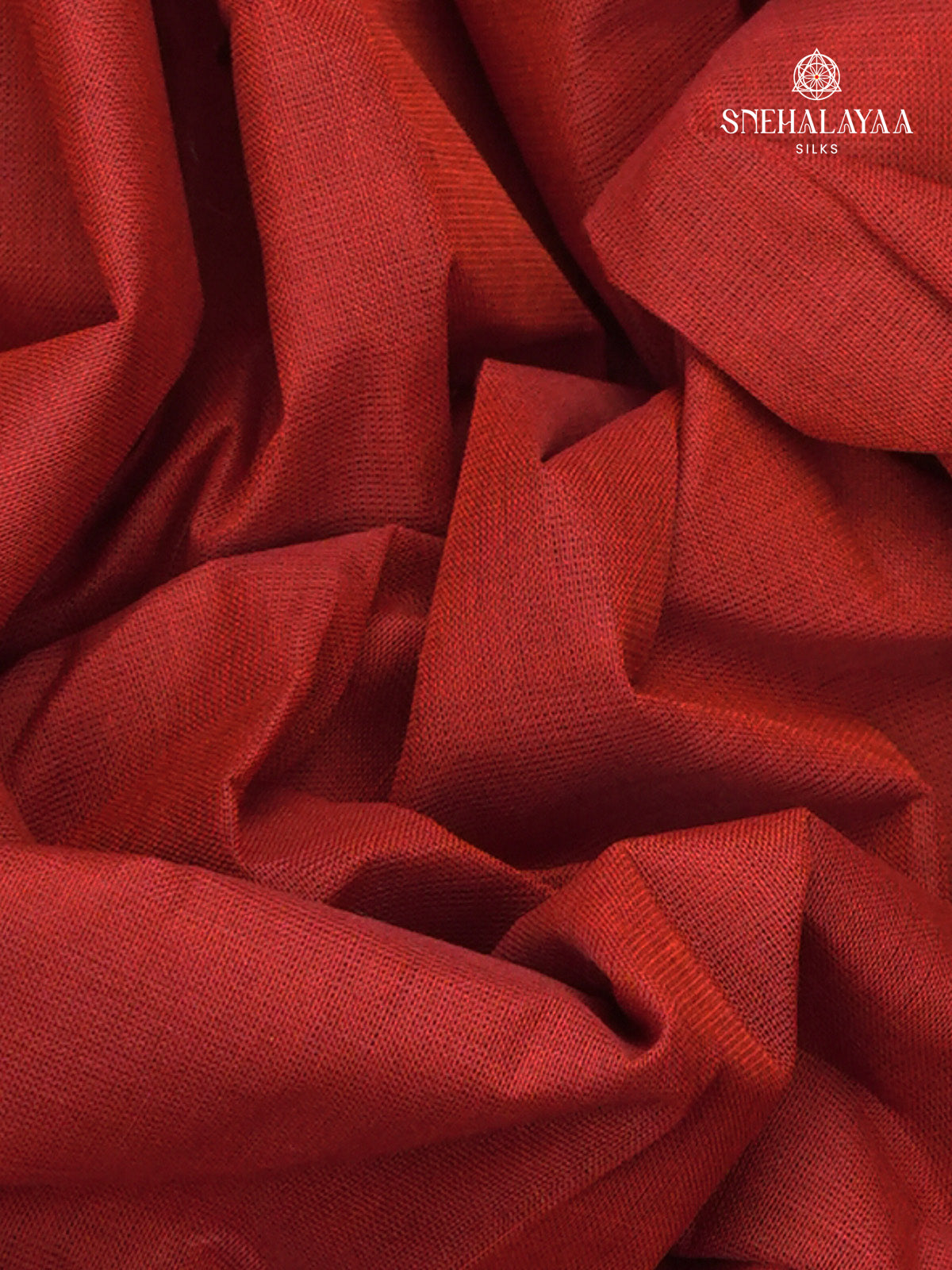 Red Chettinad Cotton Saree
