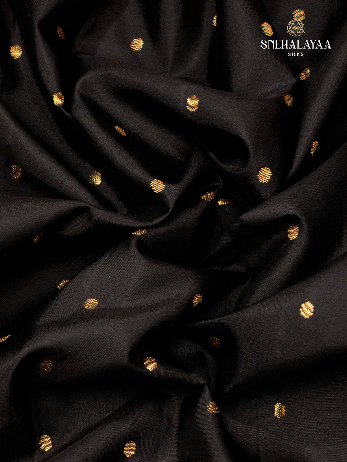 Black Kancheevaram Silk Saree