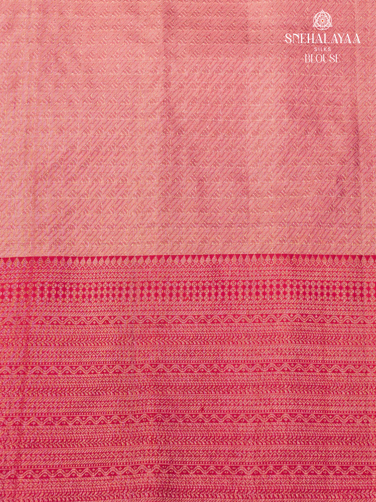 Pink Kanjivaram Silk Saree