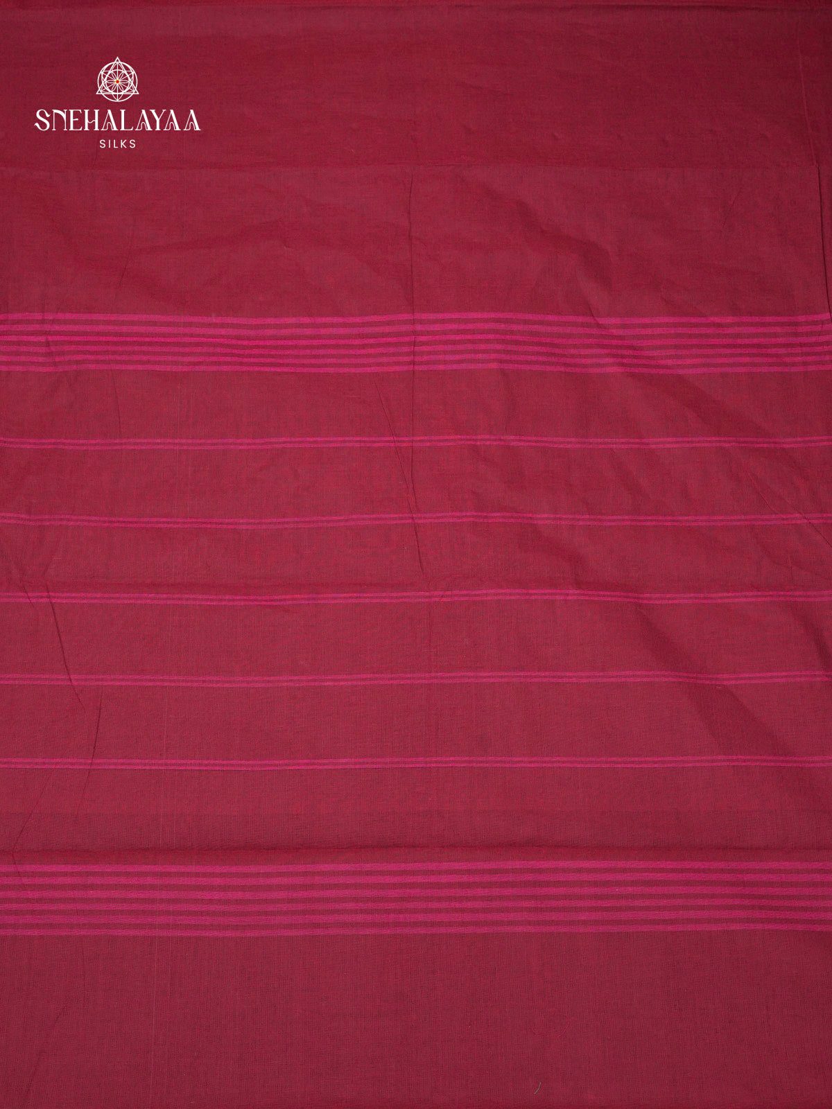 Deep Maroon Chettinad Cotton Saree