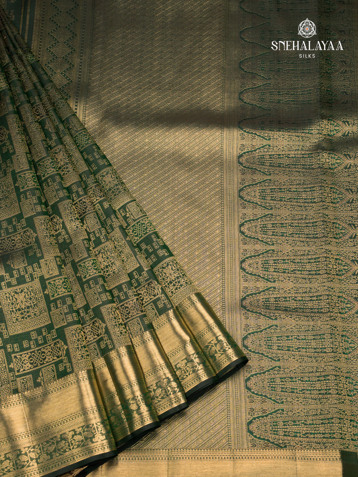 Green Kanjivaram Silk Saree