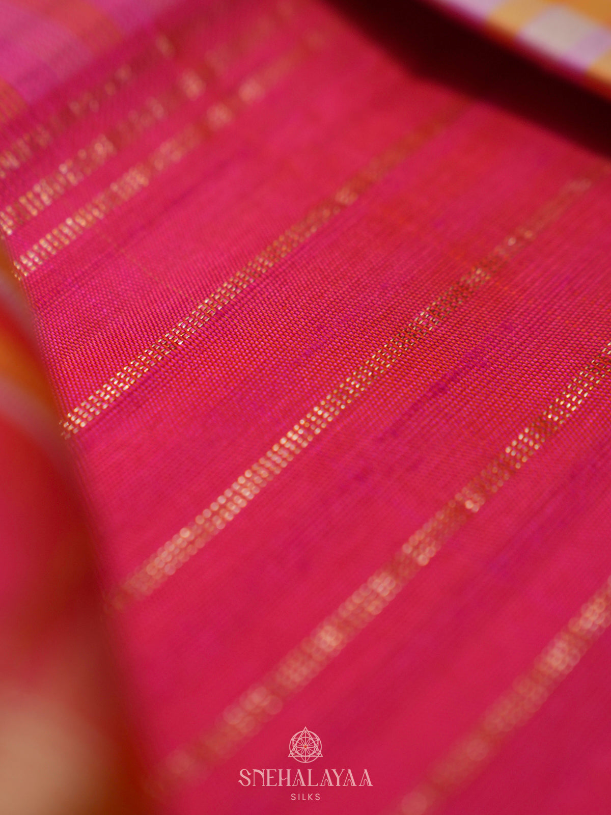 Pink Kanjivaram Silk Saree