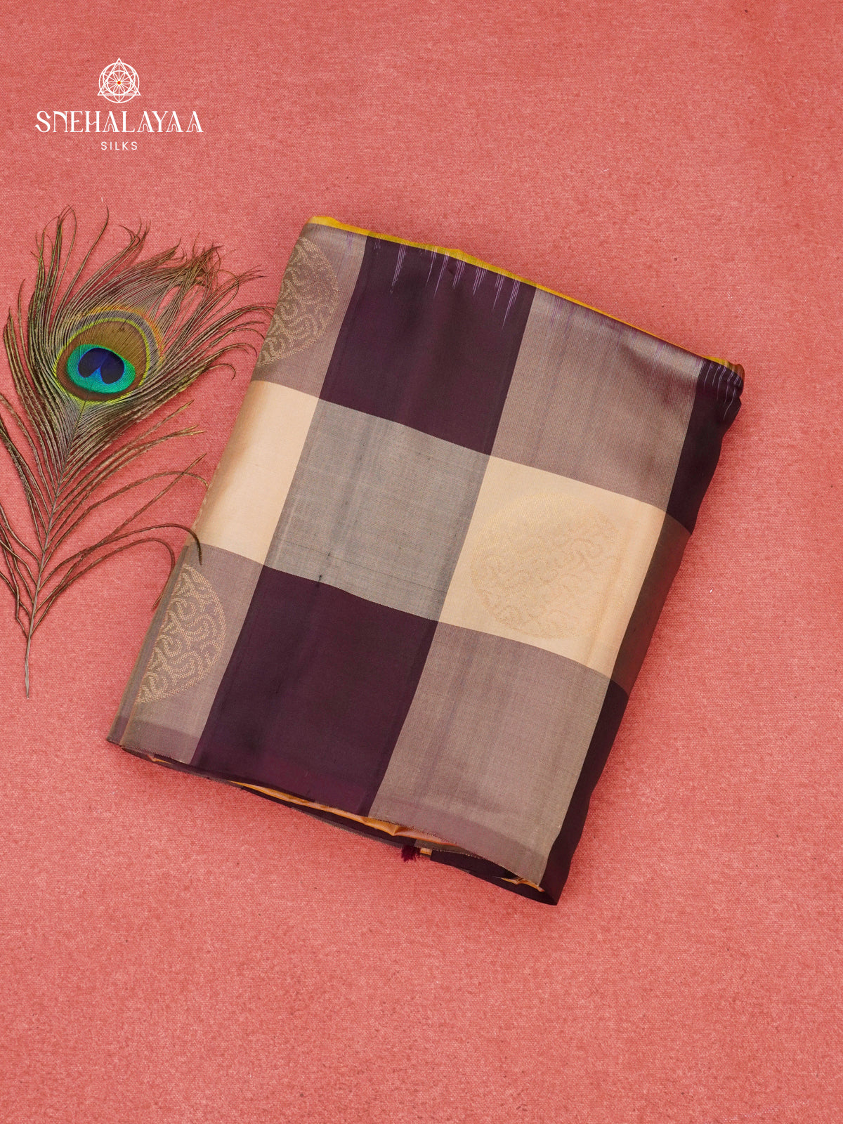 Cream Soft Silk Saree