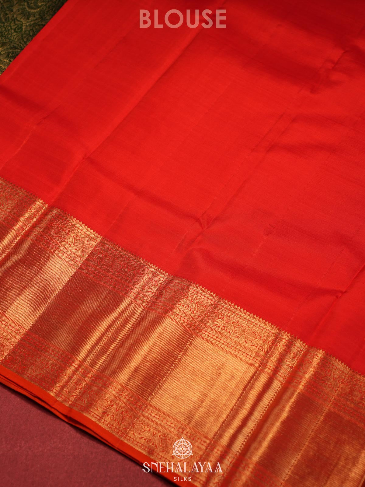 Forest Green Kanjivaram Silk Saree