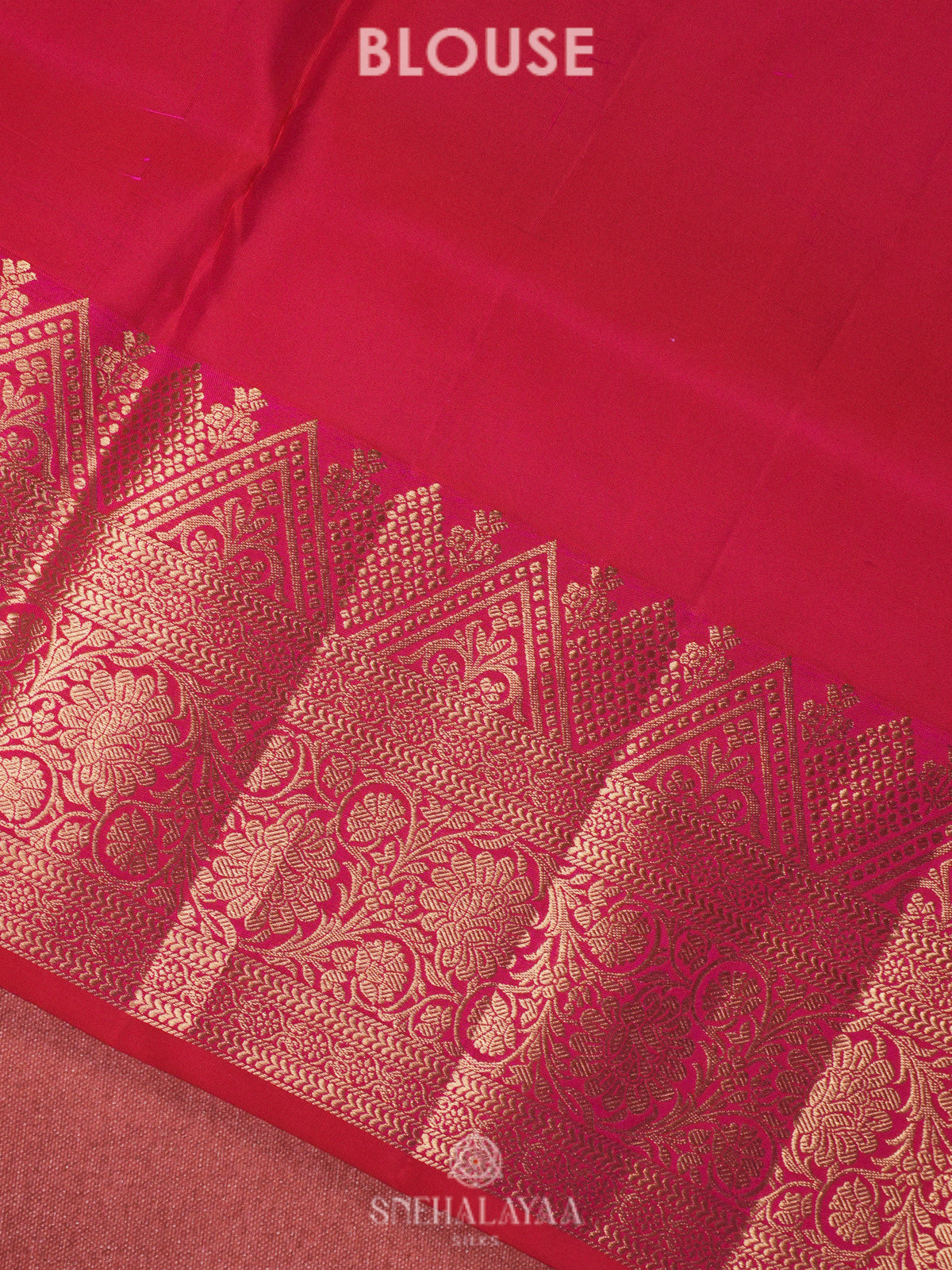 Pink Kanjivaram Silk Saree