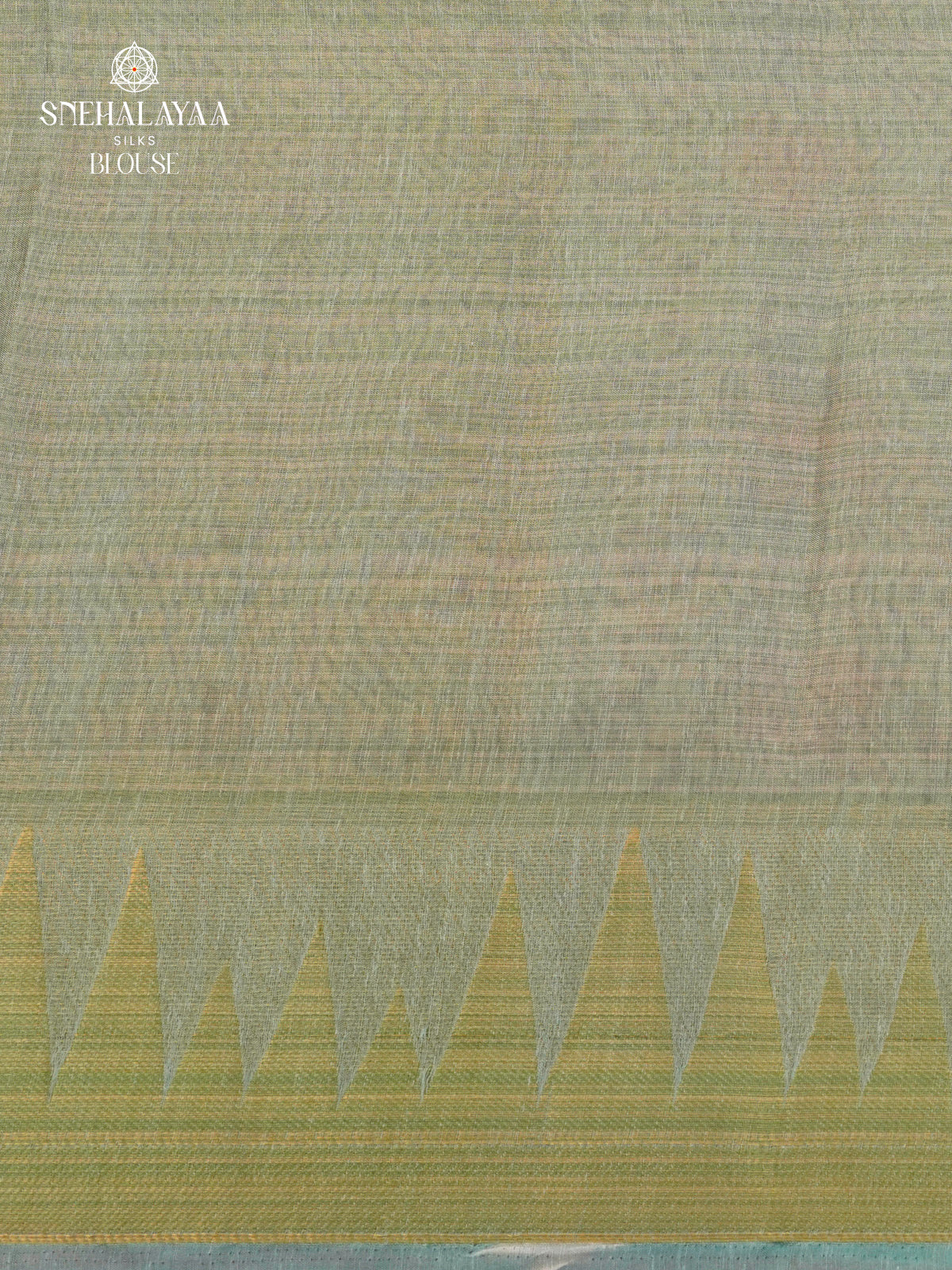 Beige Linen Tissue Saree