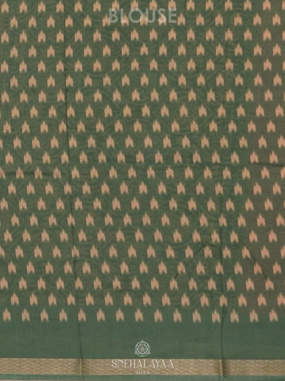 Cream Dola Silk Saree with Grey Border