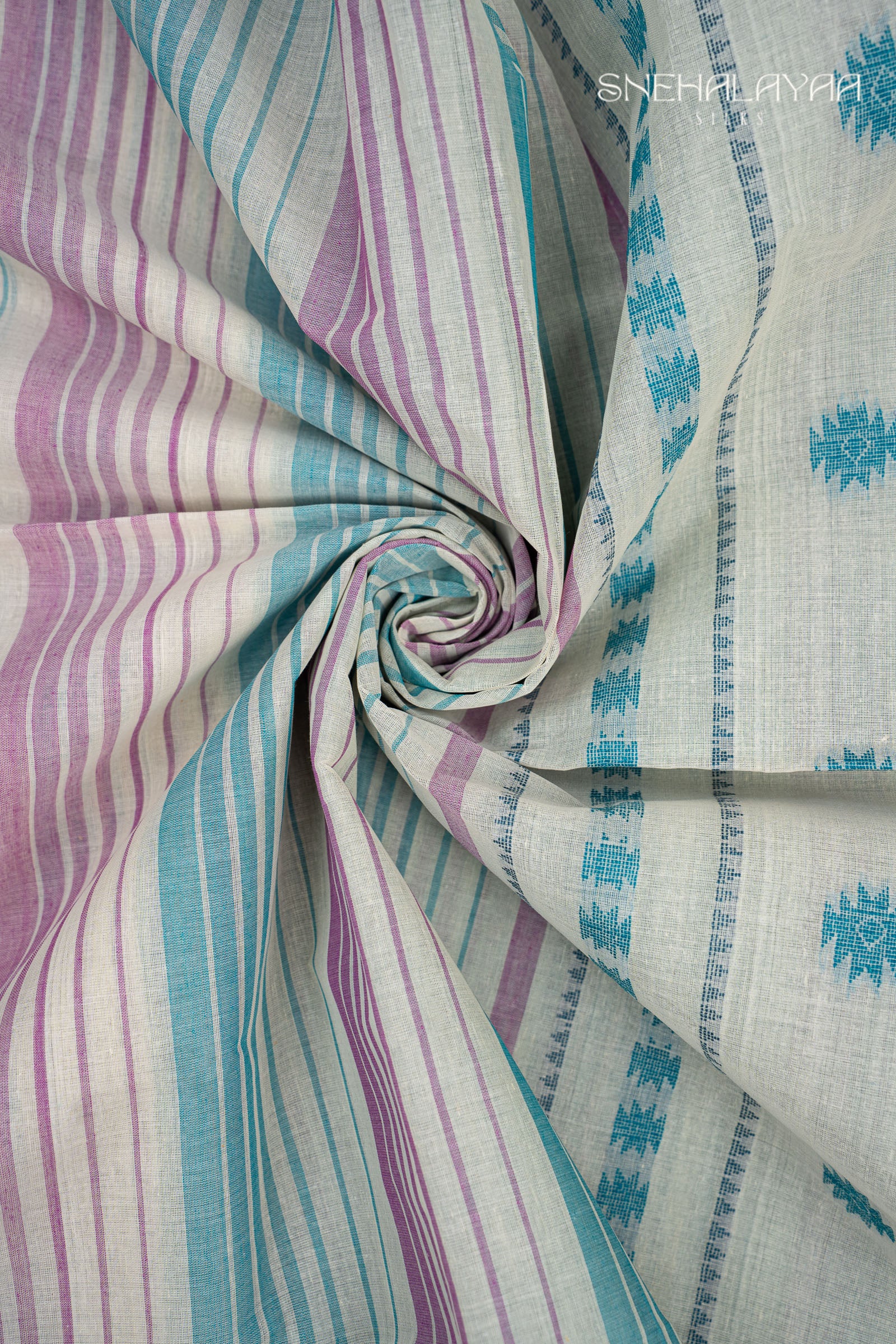 Multicolor Bengal Cotton Saree