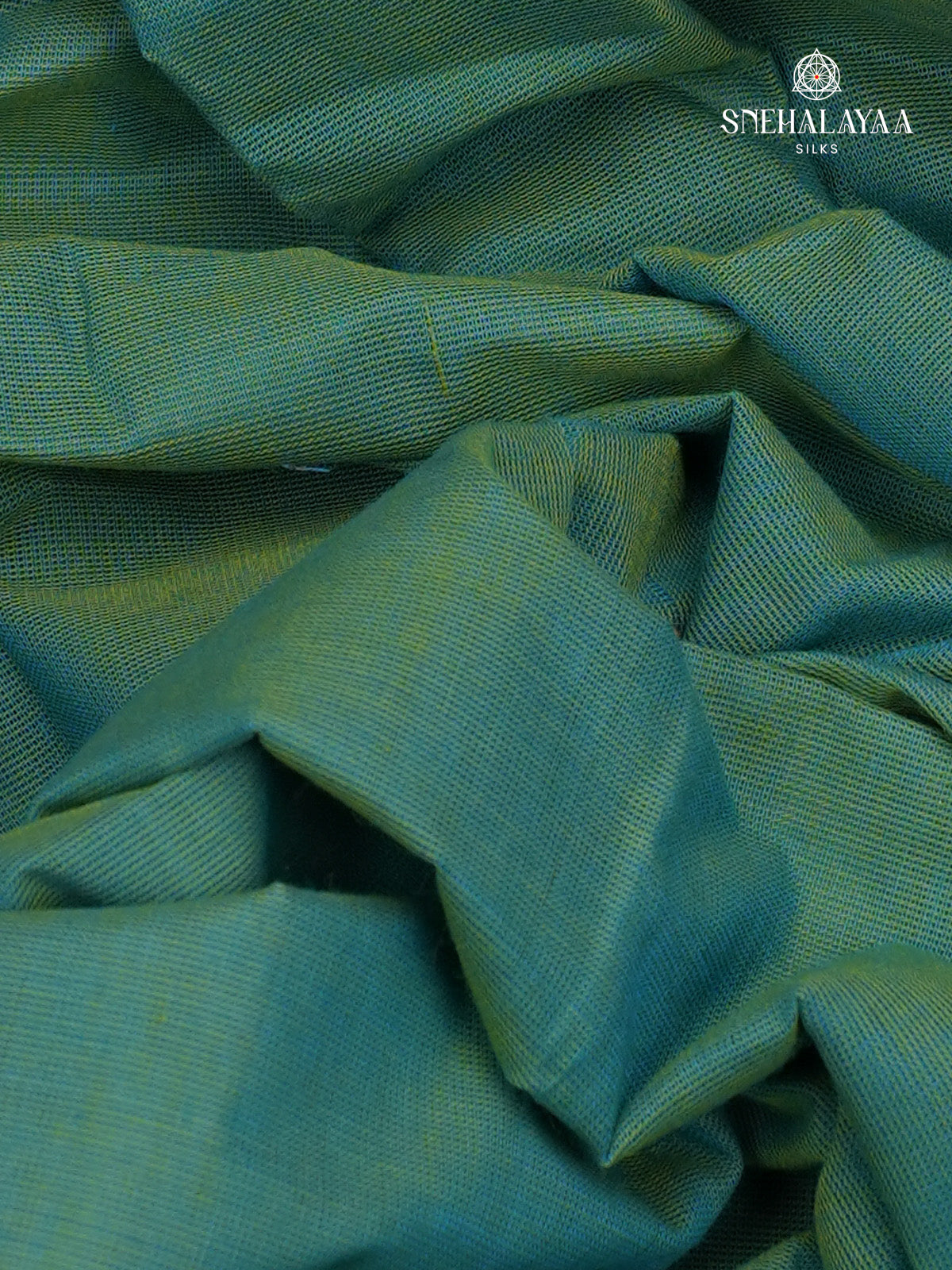 Sea Green Kanchi Cotton Saree