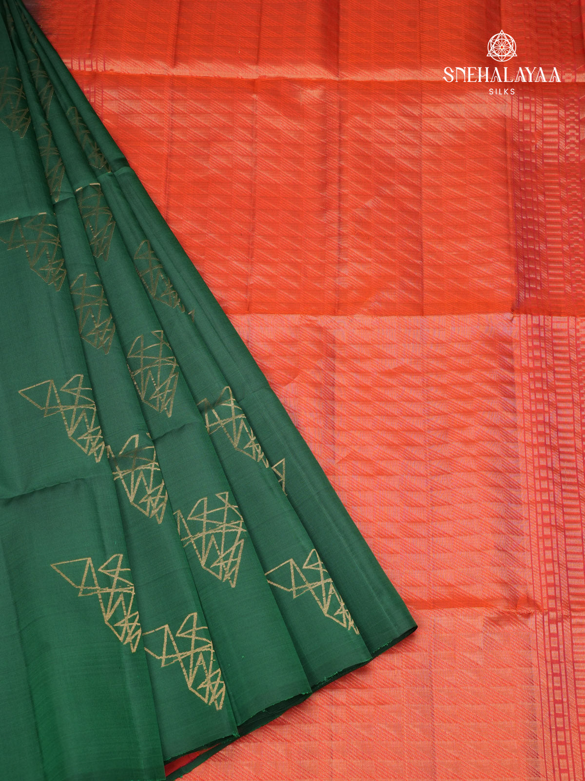 Green Kanjivaram Soft Silk Saree