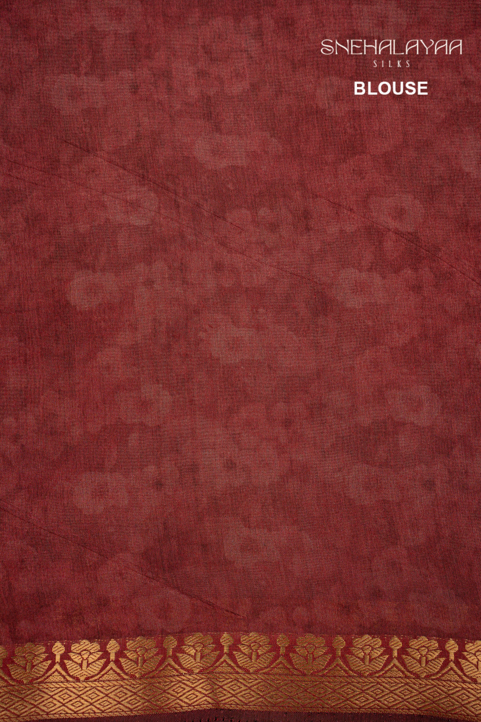 Rouge Pink Semi Chanderi Saree