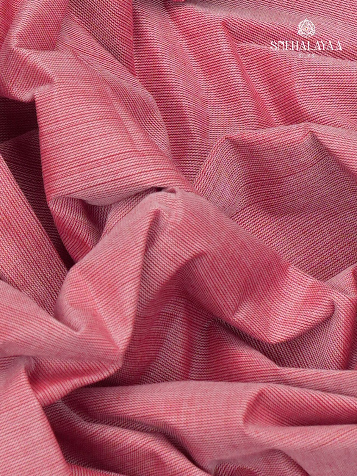 Pink Chettinad Cotton Saree
