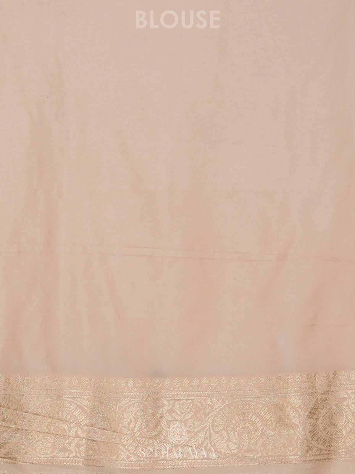Cream Banaras Saree