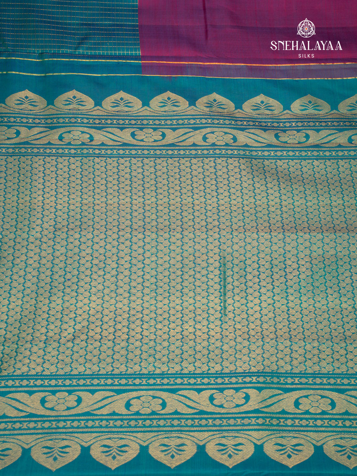 Purple Kanjivaram Silk Saree