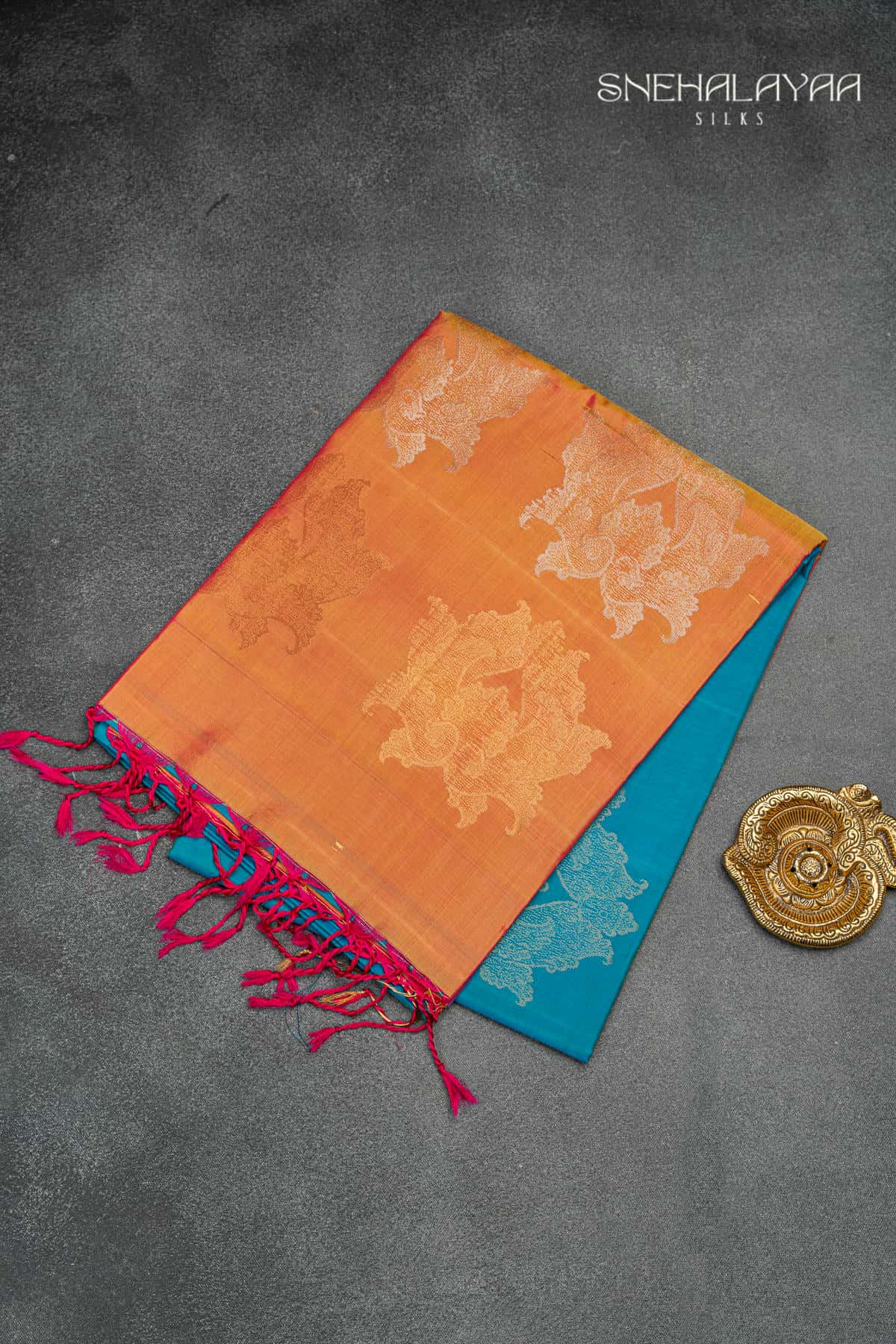 Sky Blue Soft Silk Saree