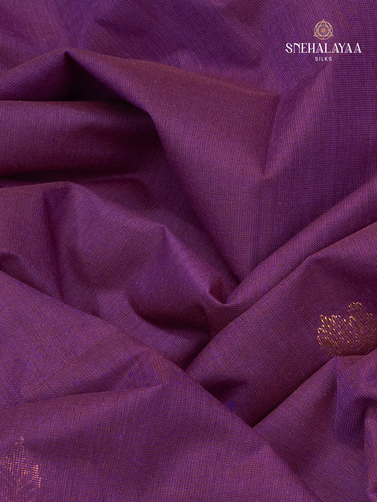 Purple Kanchi Cotton Saree