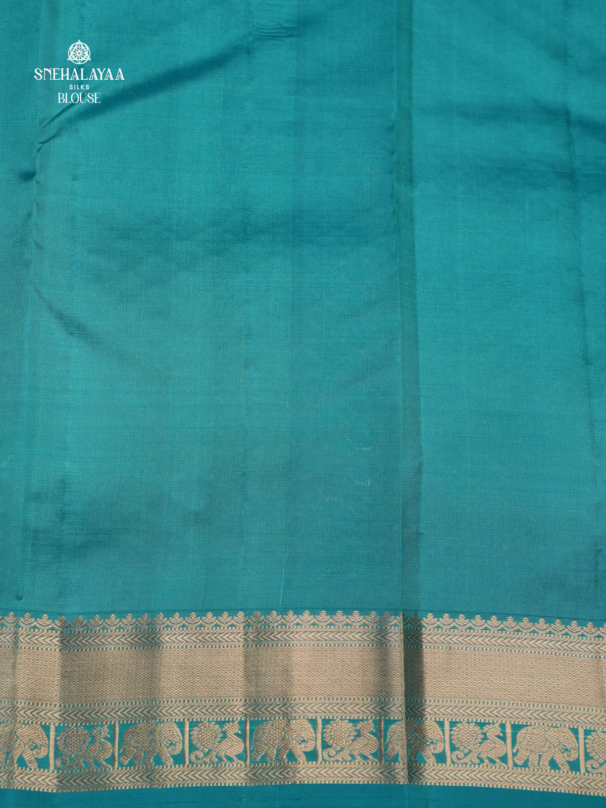 Blue Kanjivaram Silk Saree